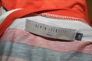 Bluza dungi "Denim Identity" repro anii '80