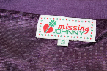 Bluza/vestă Missing Johnny – vintage multicolor grafic, vară - Img 7
