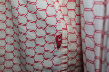 Cămașă bărbătească Tom Tailor cu print fagure – casual clasic  - Img 6