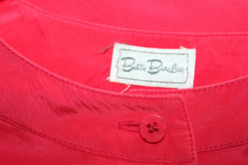 Cămașă Betty Barclay fucsia din mătase naturală – clasică anii ’80 - Img 6
