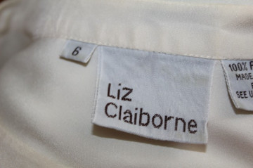 Camasa ivoire 'Liz Clairborne" anii '70 - '80