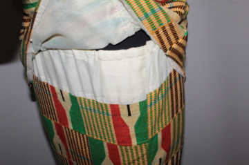 Costum vintage etnic din jacquard – retro chic anii ’80 - Img 6
