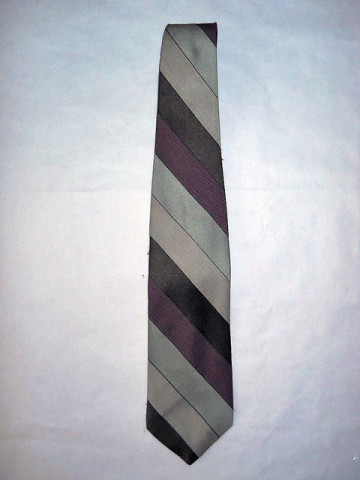 Cravata  retro dungi pastel "Paco Rabanne" anii '80