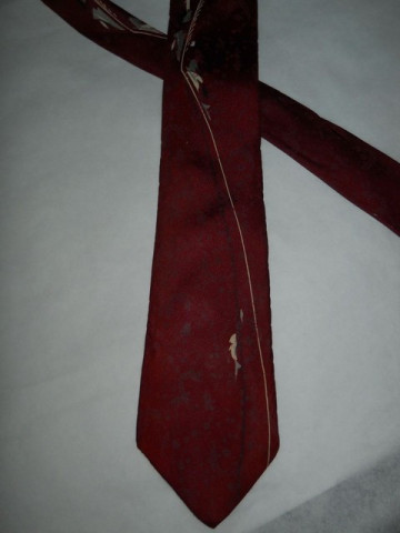 Cravata vintage fantezie "Guy Laroche" anii '60
