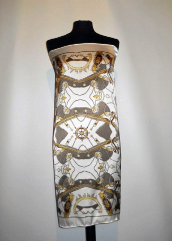 Esarfa retro print nautic anii '80