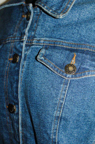 Jacheta clasica de jeans anii '80 - ' 90