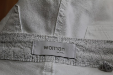 Jeans alb "Woman by Tchibo" anii '90
