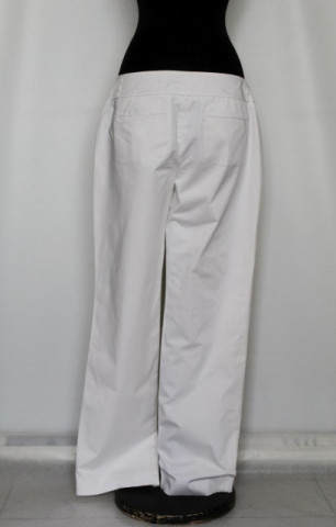 Pantaloni albi " Ann Taylor Loft"