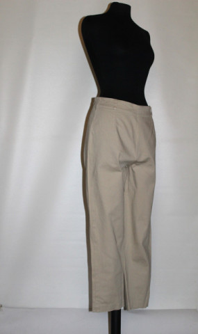 Pantaloni capri bej – vintage anii ’80–’90 - Img 4