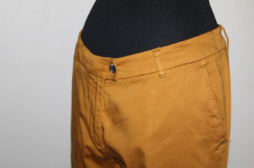 Pantaloni capri muștar – casual retro - Img 6