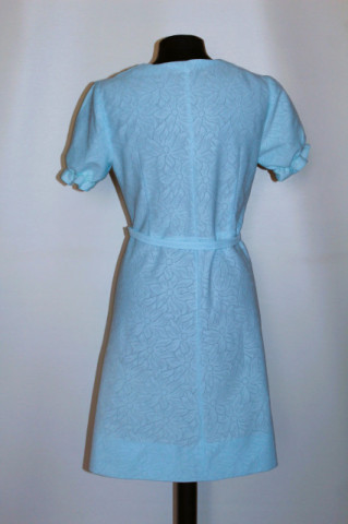 Rochie bleu vintage – anii ’60-’70 - Img 2