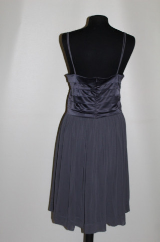 Rochie de ocazie gri repro anii 70