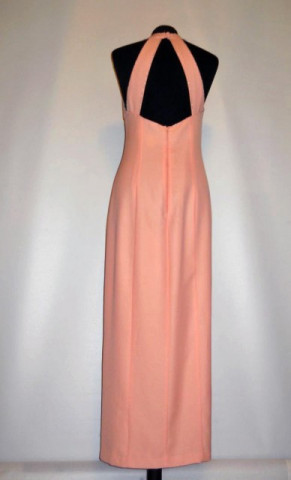 Rochie de seara din crepe frez anii '90