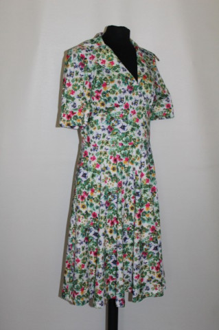 Rochie flori multicolore anii '70