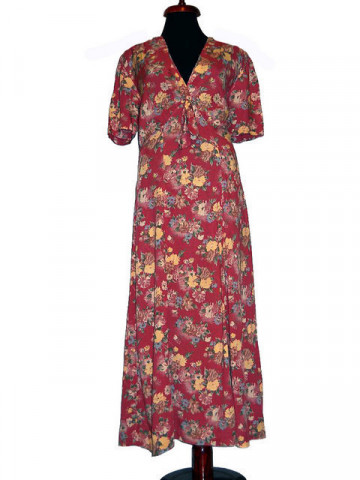 Rochie in stilul anilor '30 vintage anii '70