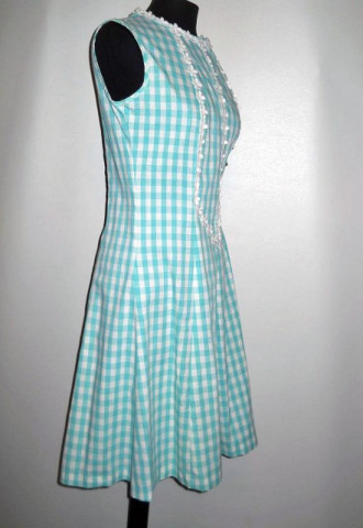 Rochie vintage "Kay Whitney" anii '50 - '60