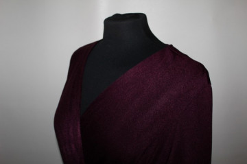 Rochie vintage maxi cu flori violet anii '70