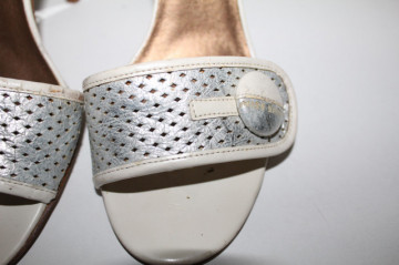 Sandale argintii Miss Sixty