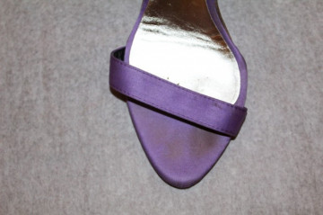 Sandale violet repro anii '70
