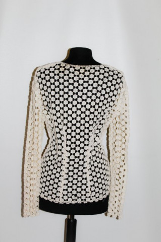 Bluza din dantela ivoire anii '40
