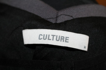 Bluza neagră Culture cu dublură și talie elastică – stil boho-chic - Img 5