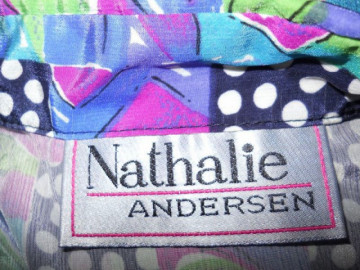 Camasa retro "Nathalie Andersen" anii '80