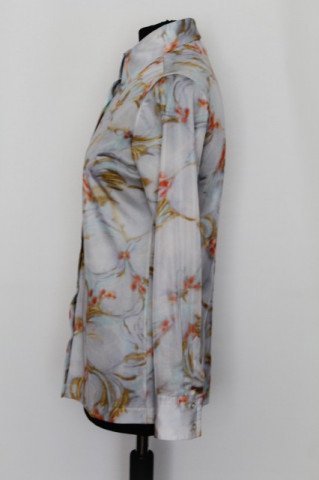 Camasa vintage bleu "Lady Manhattan" anii '70