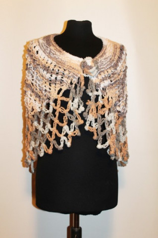 Capa din boucle fishnet anii '80