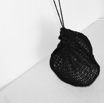 Poseta vintage din crochet anii '70