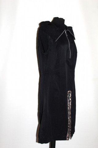 Rochie aplicații animal print – vintage rock chic - Img 4