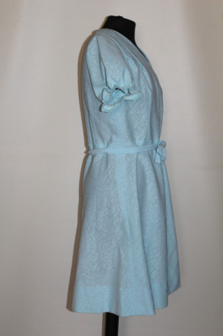 Rochie bleu vintage – anii ’60-’70 - Img 3