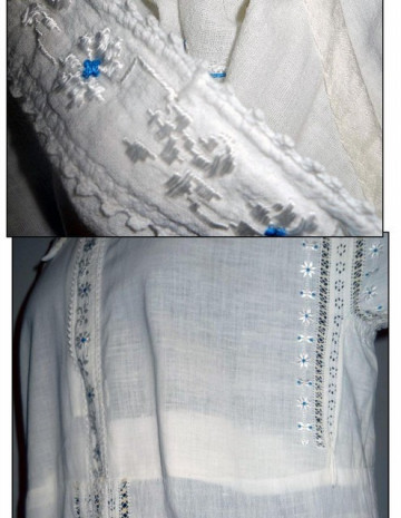 Rochie broderie populara anii '20 - '30