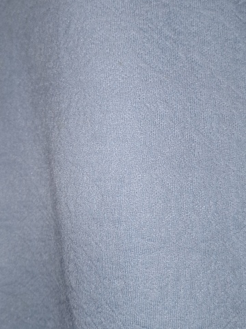 Rochie creponată bleu anii ’60‑’70 – midi vintage - Img 6
