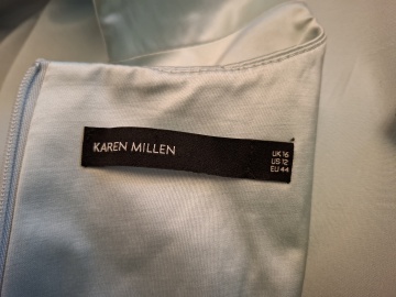 Rochie de ocazie bleu Karen Millen repro anii 60 - Img 8