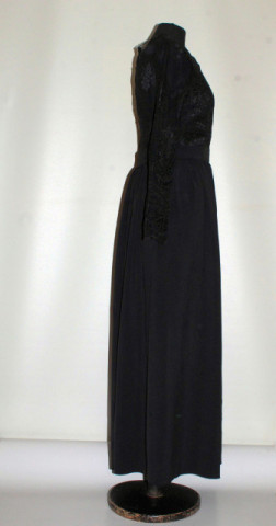 Rochie de seară cu bust din dantelă – repro anii ’70 - Img 2