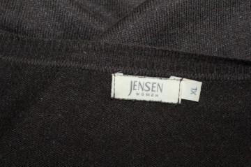 Rochie maro închis din tricot – repro anii ’60, siluetă clasică - Img 7