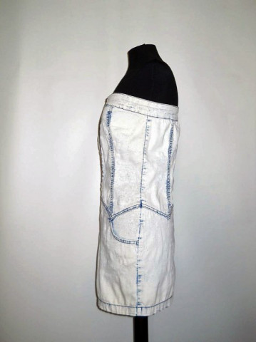 Rochie retro jeans anii '90