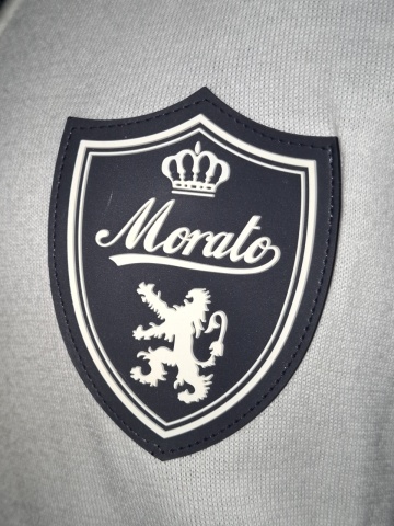 Vestă retro tricot fin Antony Moratto – alb cu dungi bleumarin - Img 6