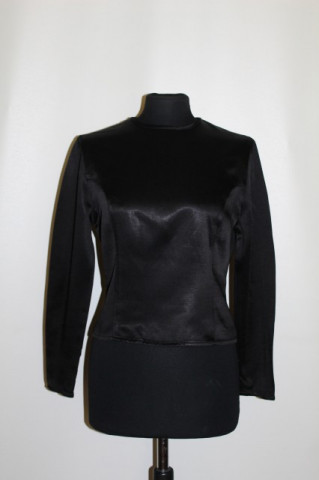 1990s Black Blouse - Img 1