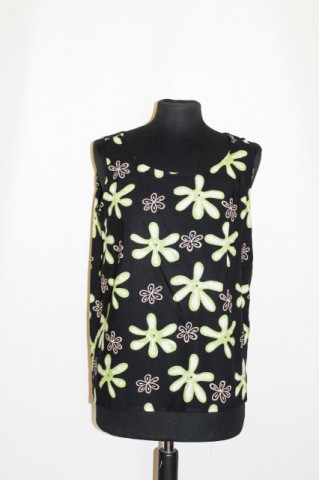 Bluza flori verzi anii '90