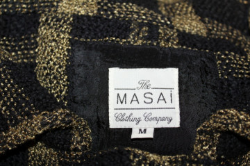 Bluză Masai carouri anii 90