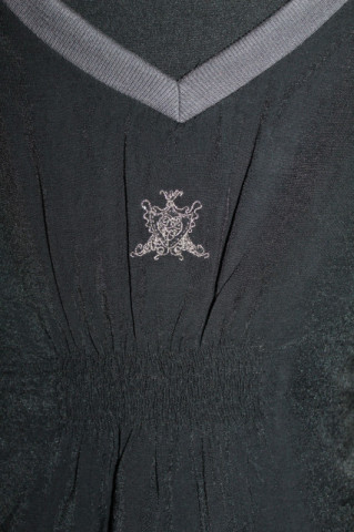 Bluza neagră Culture cu dublură și talie elastică – stil boho-chic - Img 6