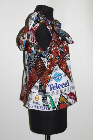 Bluză print afro anii 90