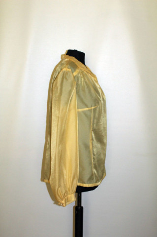 Cămașă din organza galbenă anii 70 - 80
