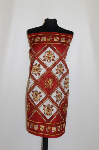Esarfa model heraldic anii '70