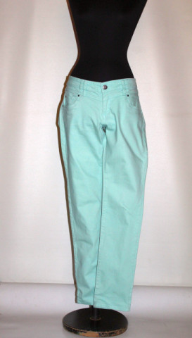 Jeans verde-apă – vintage anii ’90