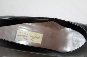 Pantofi vintage cu tinte metalice anii '80