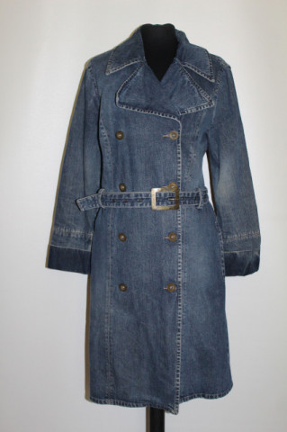 Pardesiu din denim vintage Repeat – anii ’90, casual retro