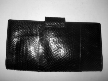Plic vintage piele de sarpe anii '60