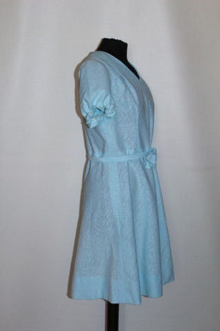 Rochie bleu vintage – anii ’60-’70 - Img 4